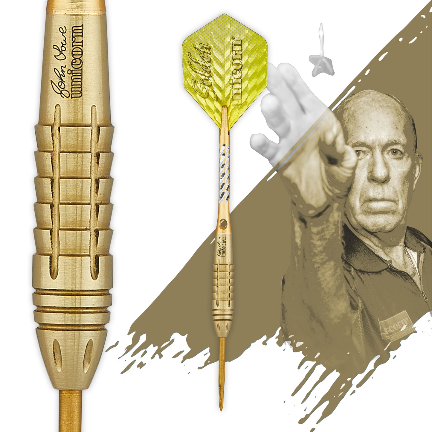 Unicorn World Champion John Lowe Phase 3 Steel Darts