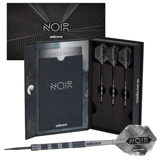 Unicorn NOIR James Wade Steel Dart Presentation Box