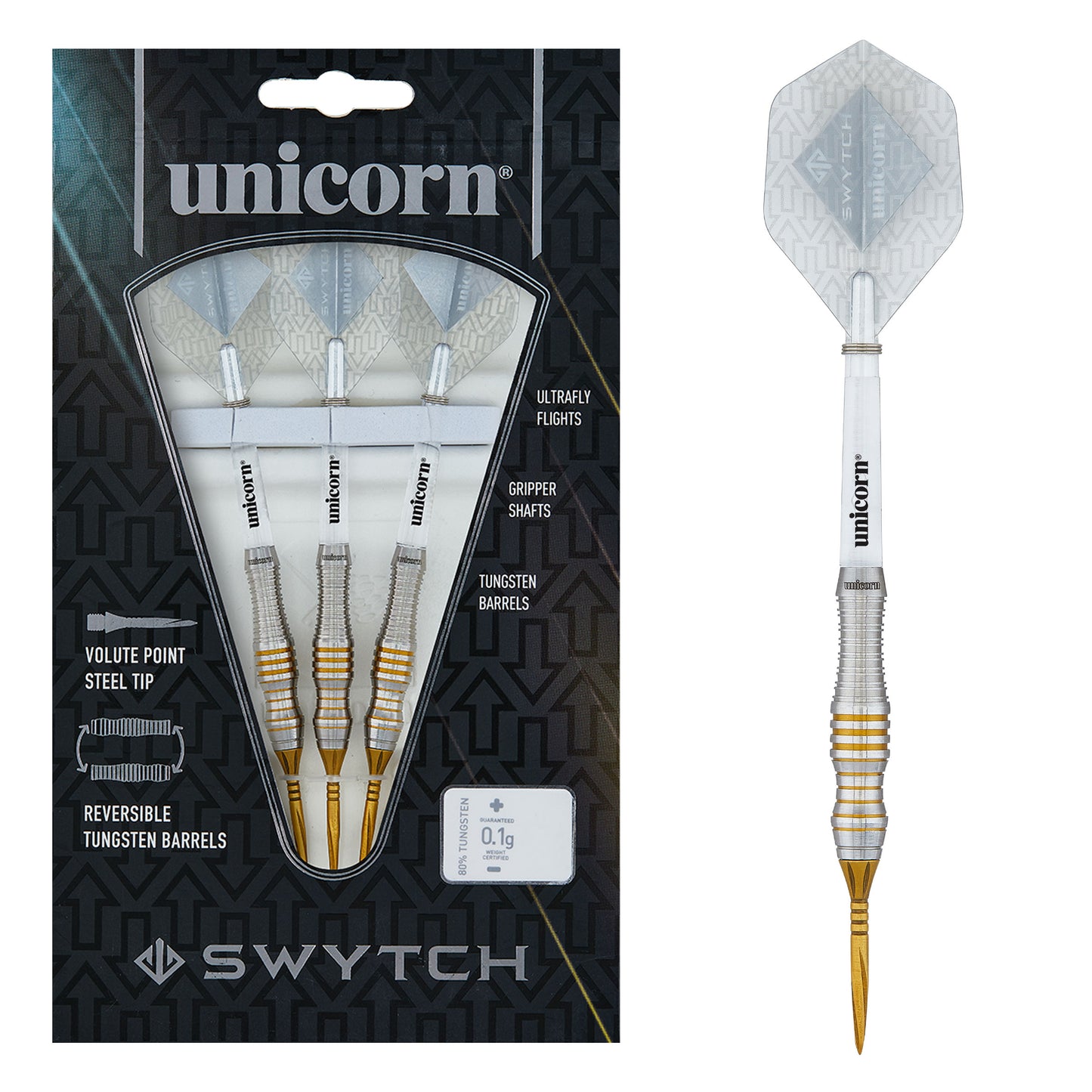 .Unicorn Swytch Steel Darts