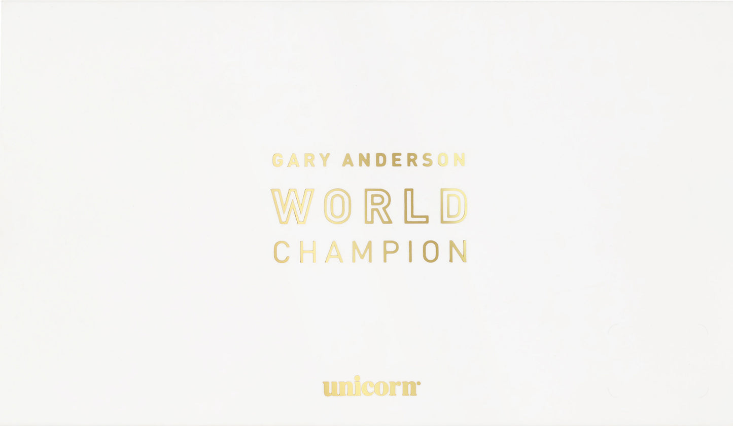 Unicorn Phase 3 World Champion Gary Anderson Steel Dart Presentation Box