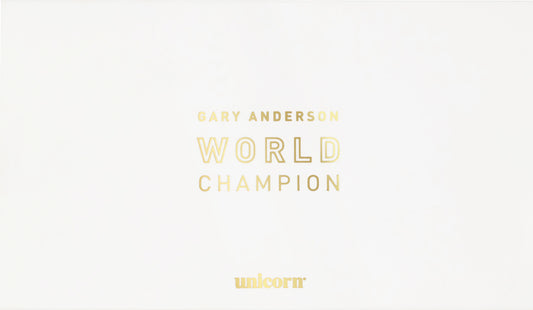 Unicorn Phase 3 World Champion Gary Anderson Steel Dart Presentation Box