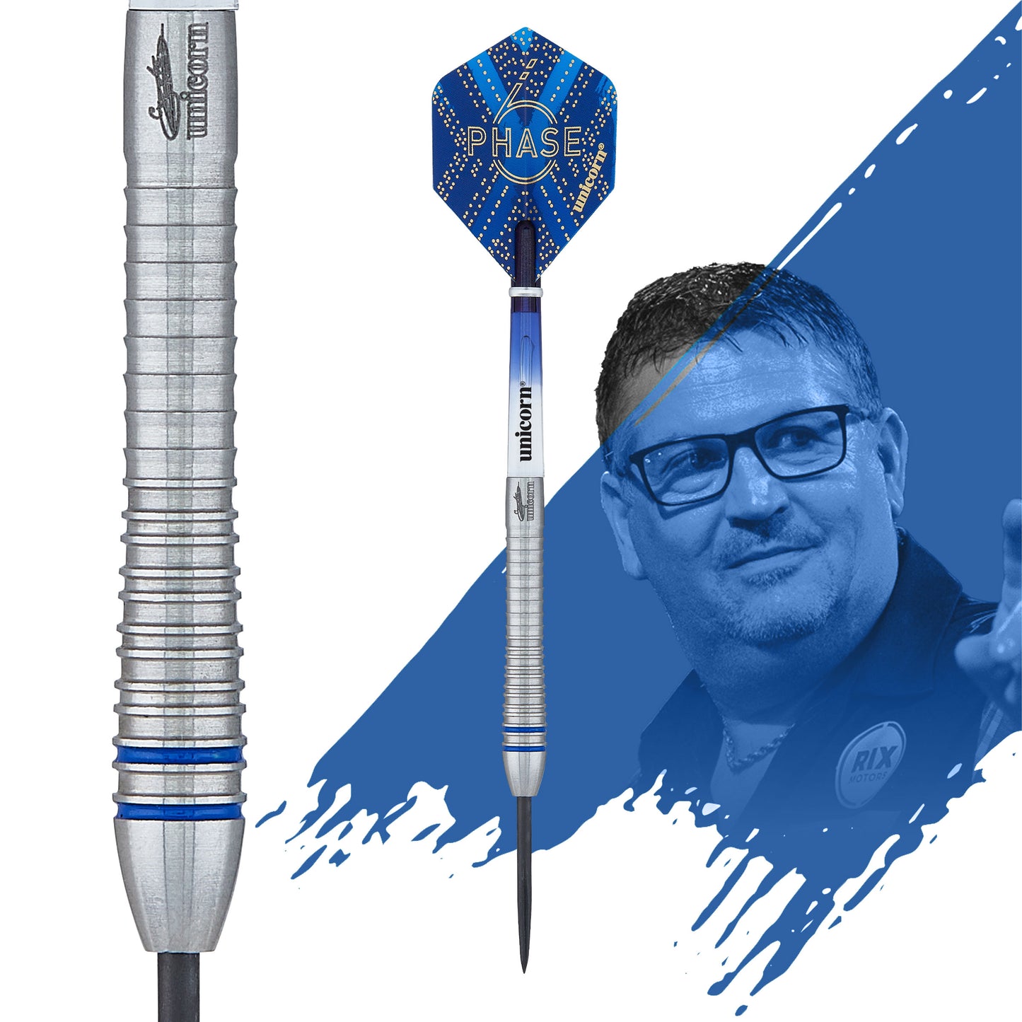 Unicorn Phase 6 World Champion Gary Anderson Steel Dart Presentation Box