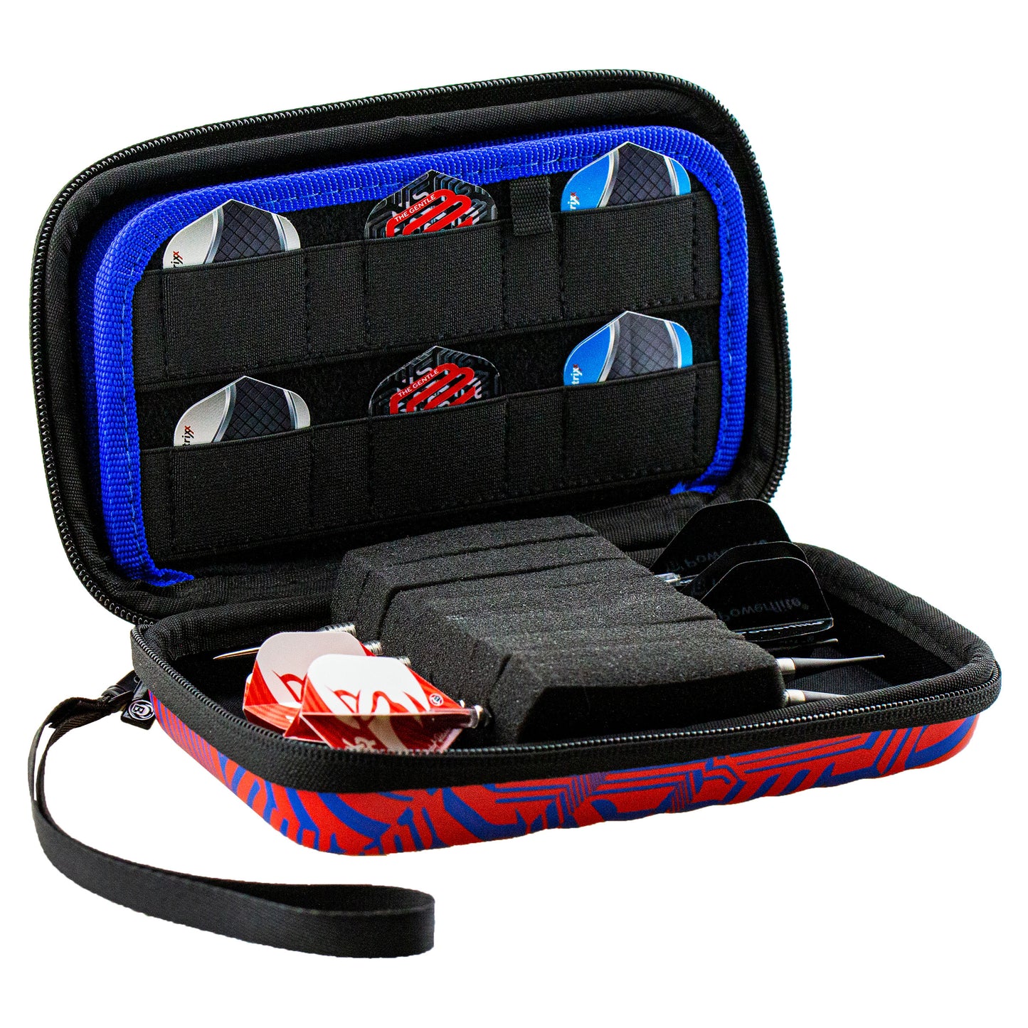 BULL'S Orbis HS XL Dartcase carbongrey