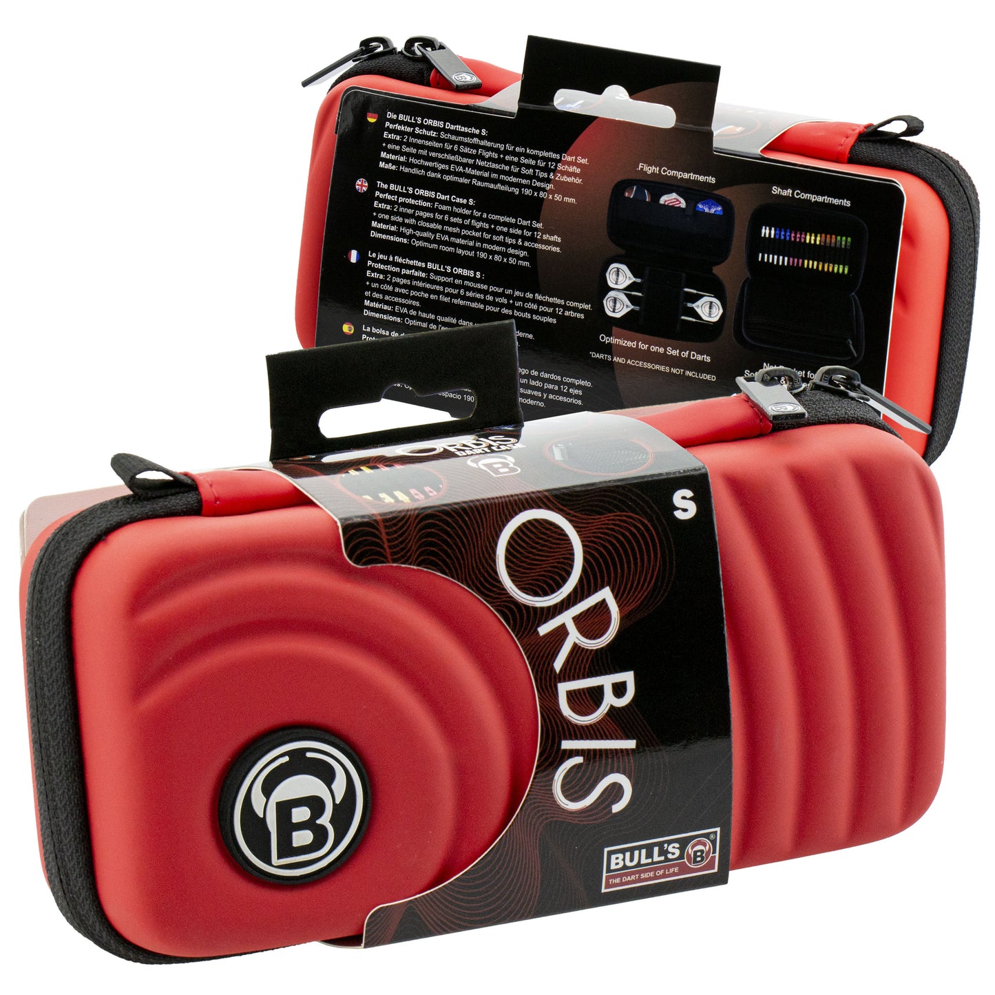 BULL'S ORBIS S Dartcase red