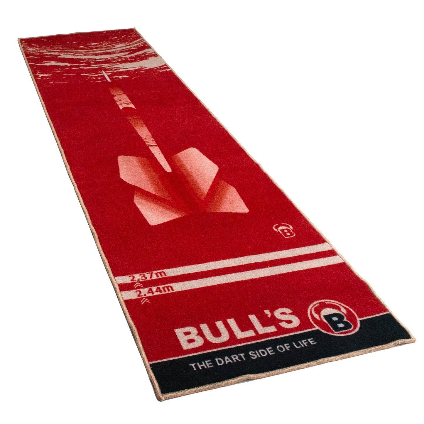 BULL'S Carpet-Mat "180" red