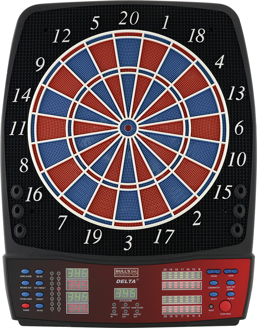 BULL'S Delta IV RB Sound Elektronik Dartboard