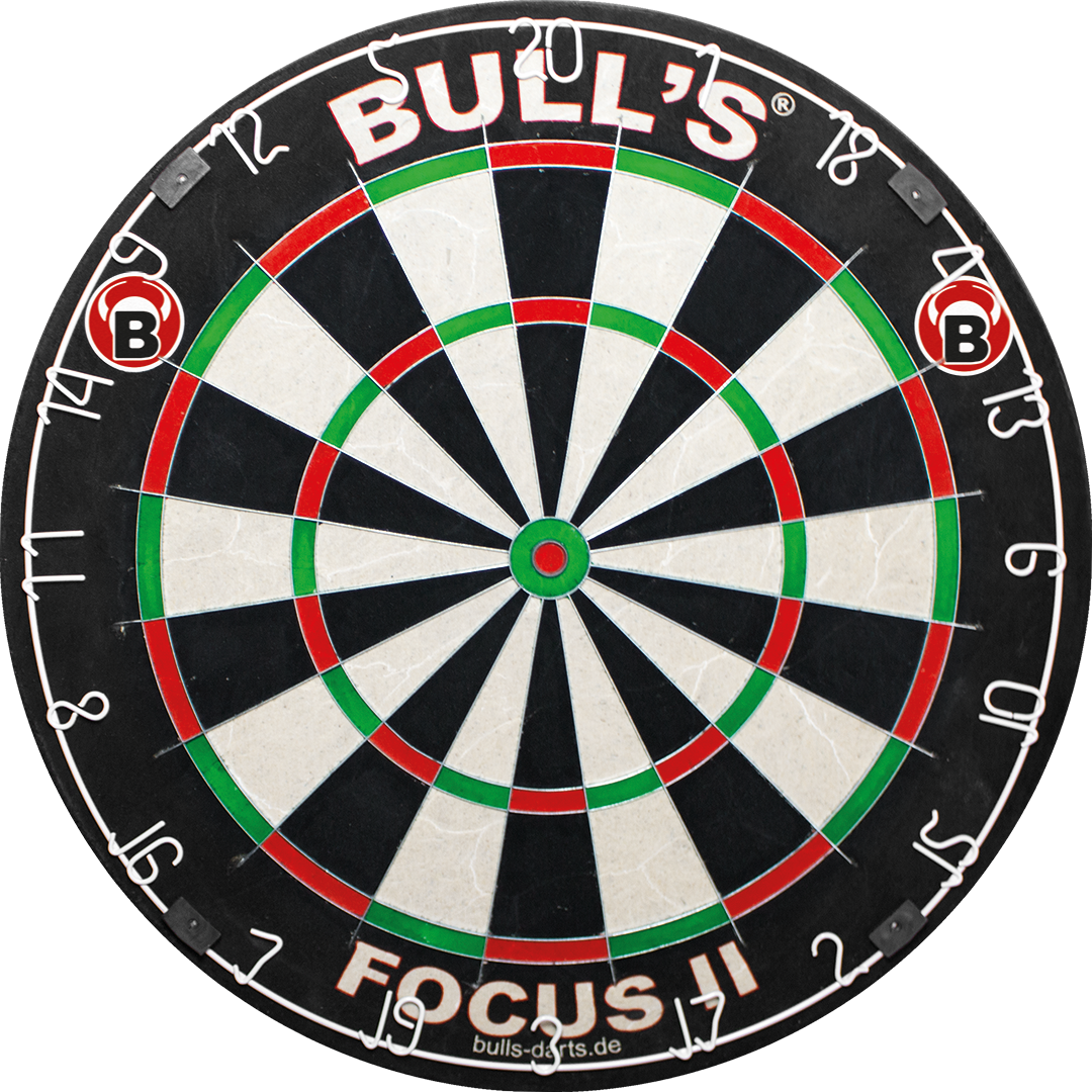 BULL'S Focus II Bristle Dart Board