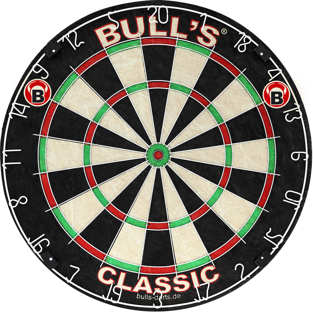 BULL'S Classic Bristle Dart Board