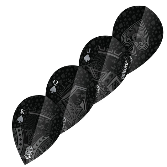 Unicorn Ultra Fly 100 Black Royal Flush Flights