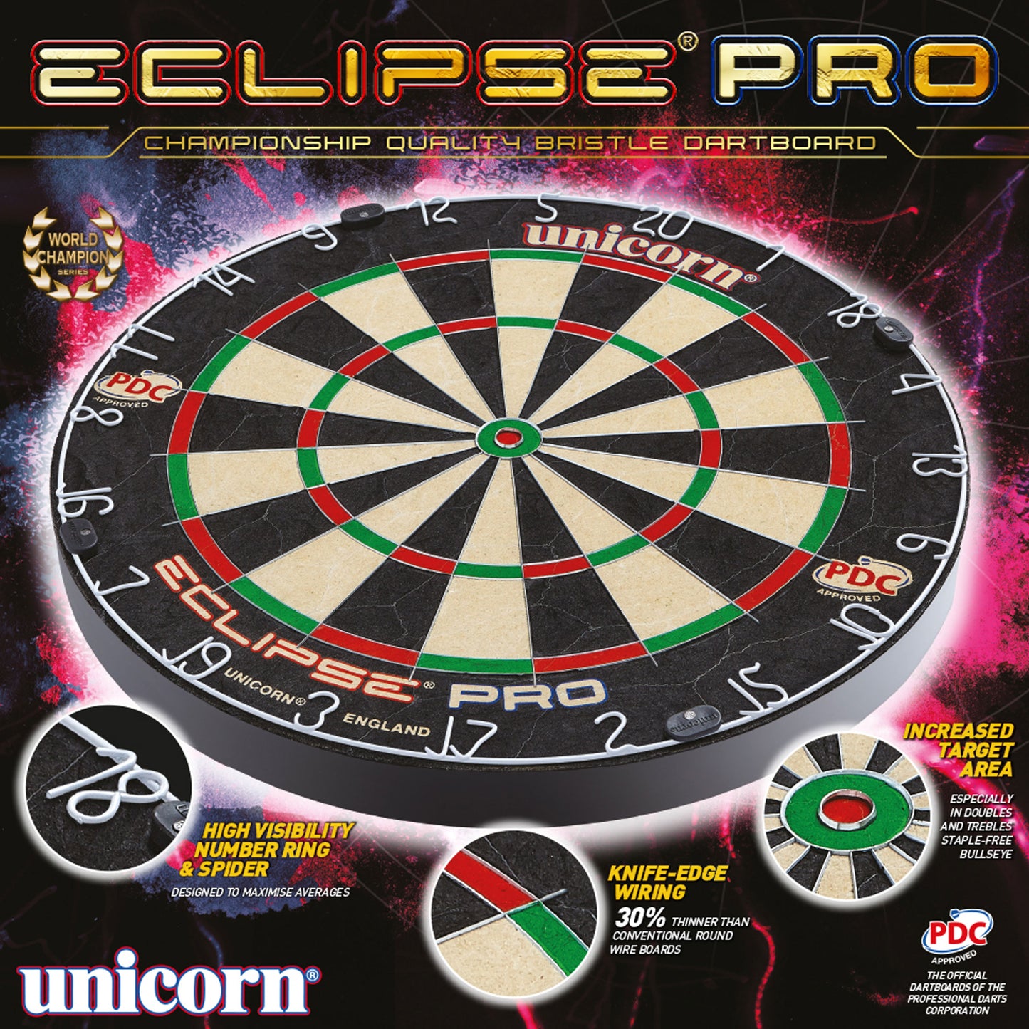 Unicorn Eclipse Pro Bristle Board